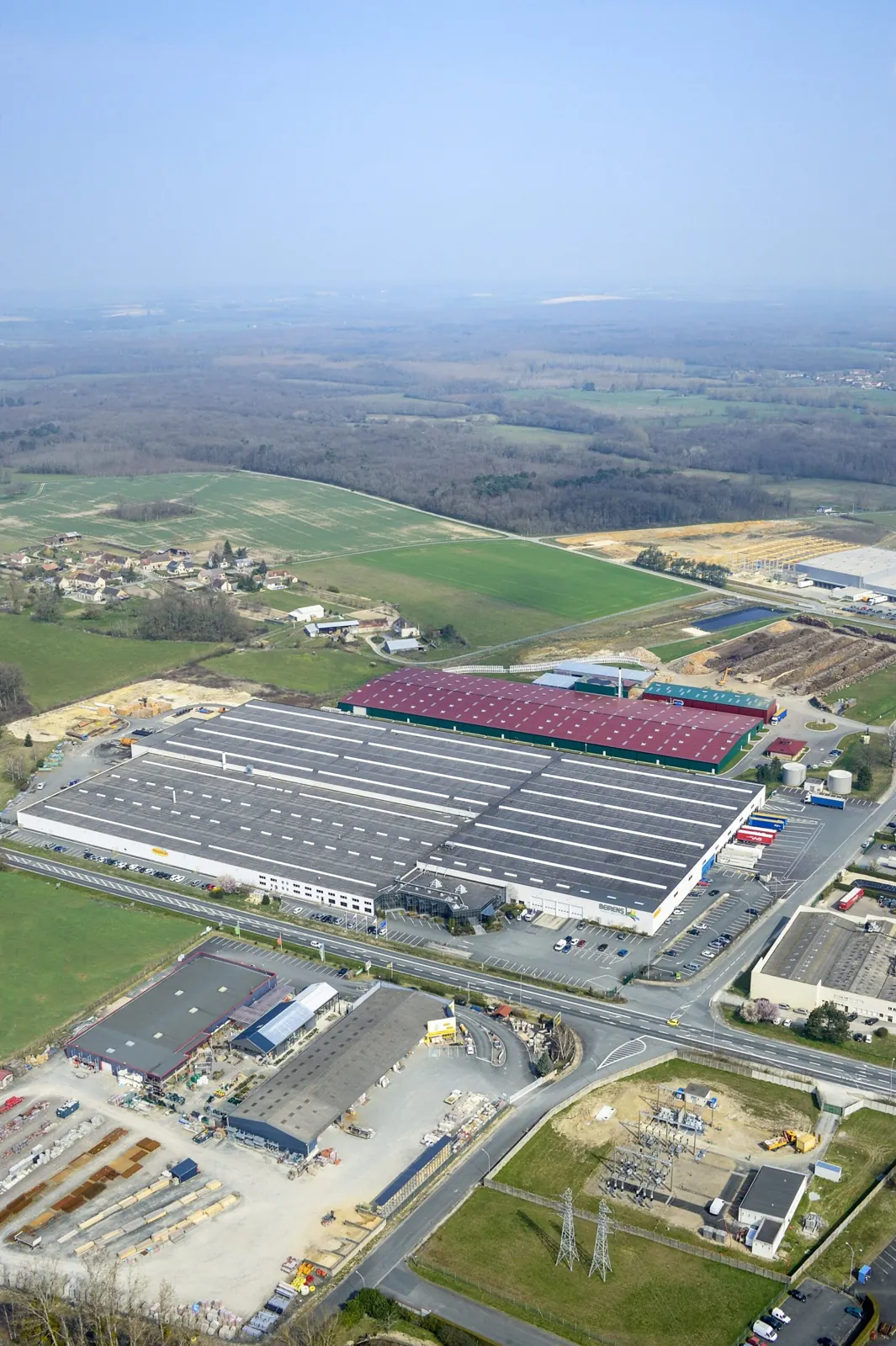 Cheminée industrielle Poujoulat Heating & Power par Beirens