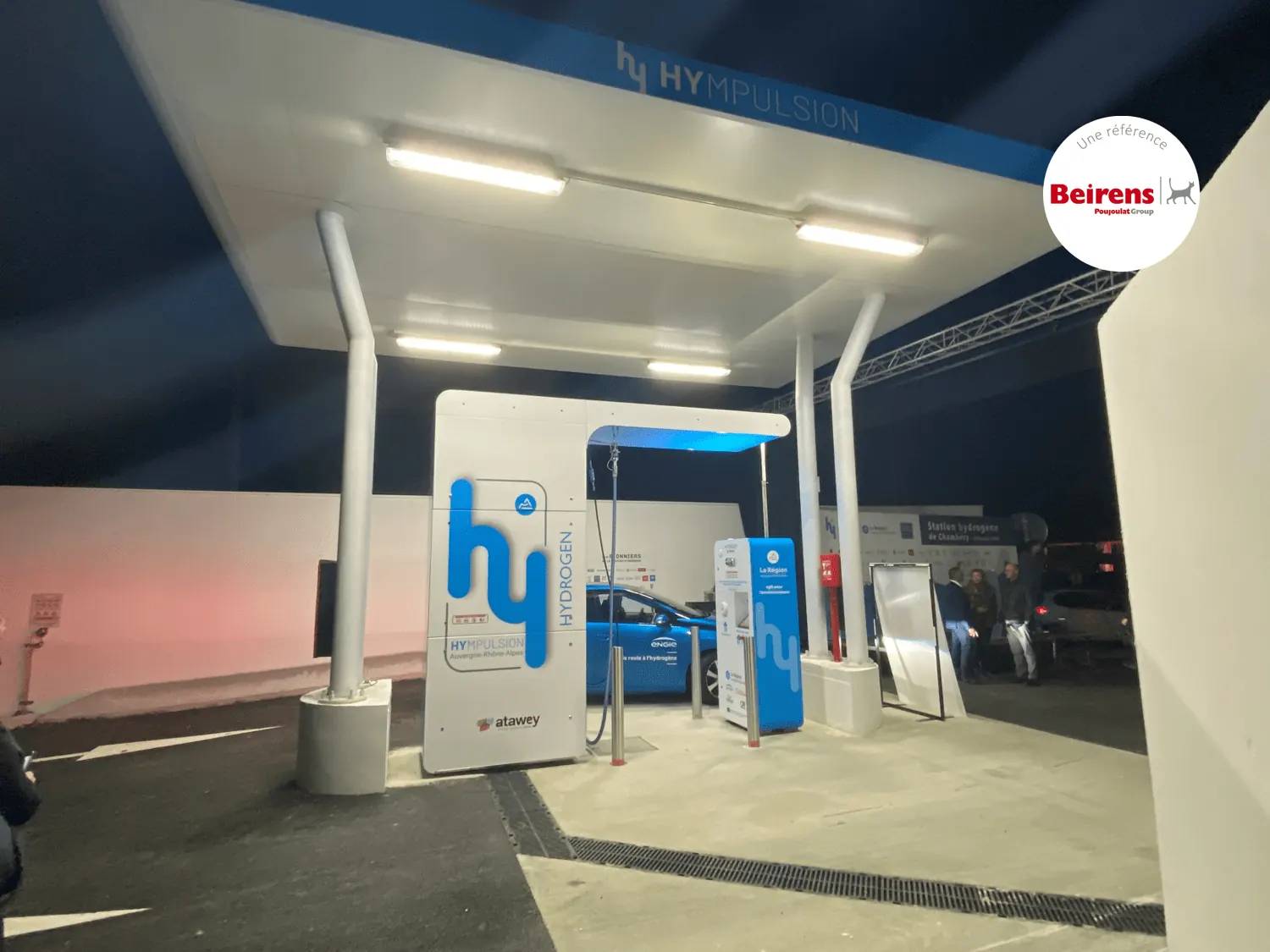 Hydrogen station built by Beirens