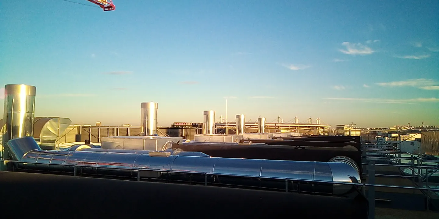 Modular ducts in a data centre