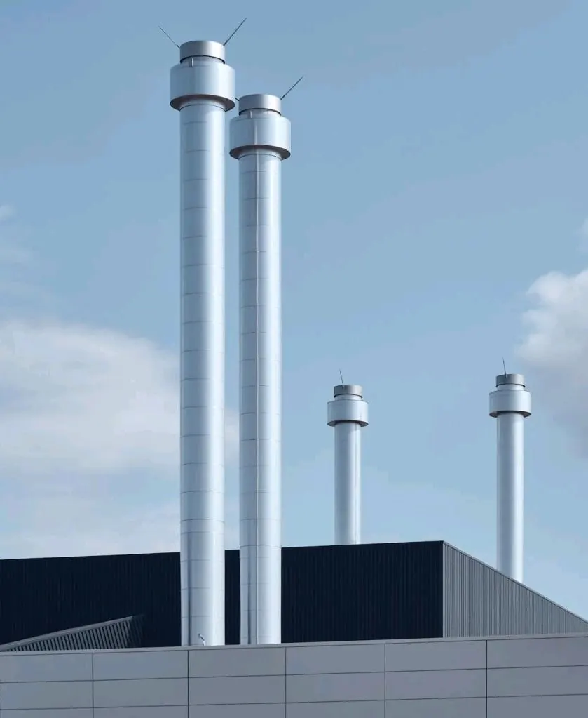 Single-flue chimney